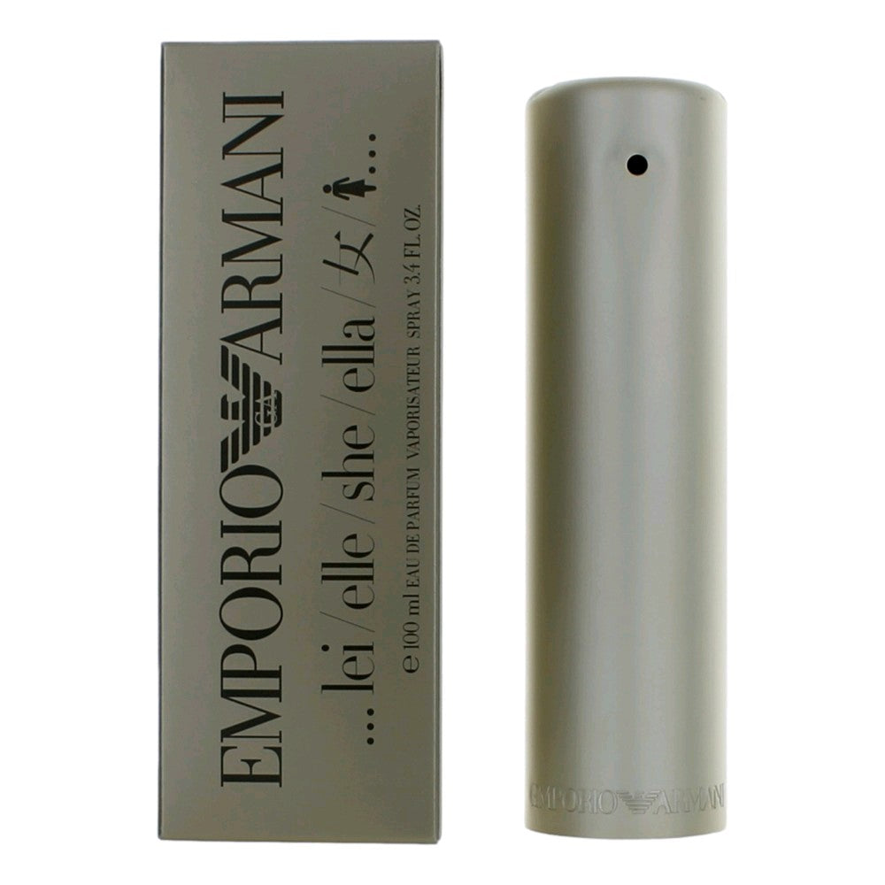 Bottle of Emporio Armani Her (She) by Giorgio Armani, 3.4 oz Eau De Parfum Spray for Women